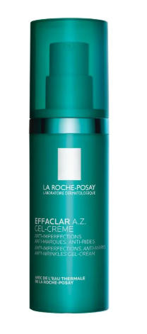 Effaclar A.Z. Gel-Crema - La Roche-Posay - Tubo 40 ml - Trattamento anti-imperfezioni e anti-segni